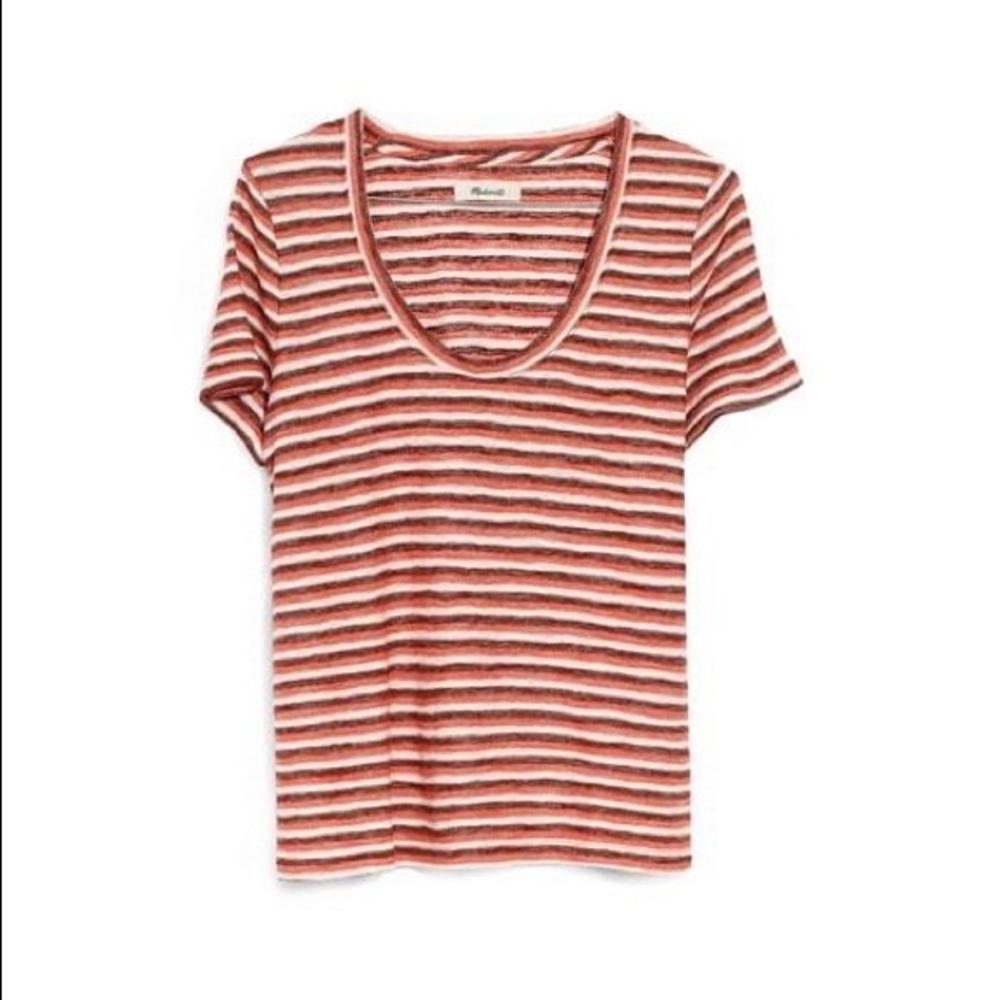 MADEWELL, Alto scoop neck tee, S